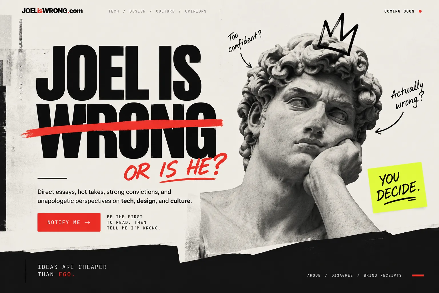 Unfiltered Takes